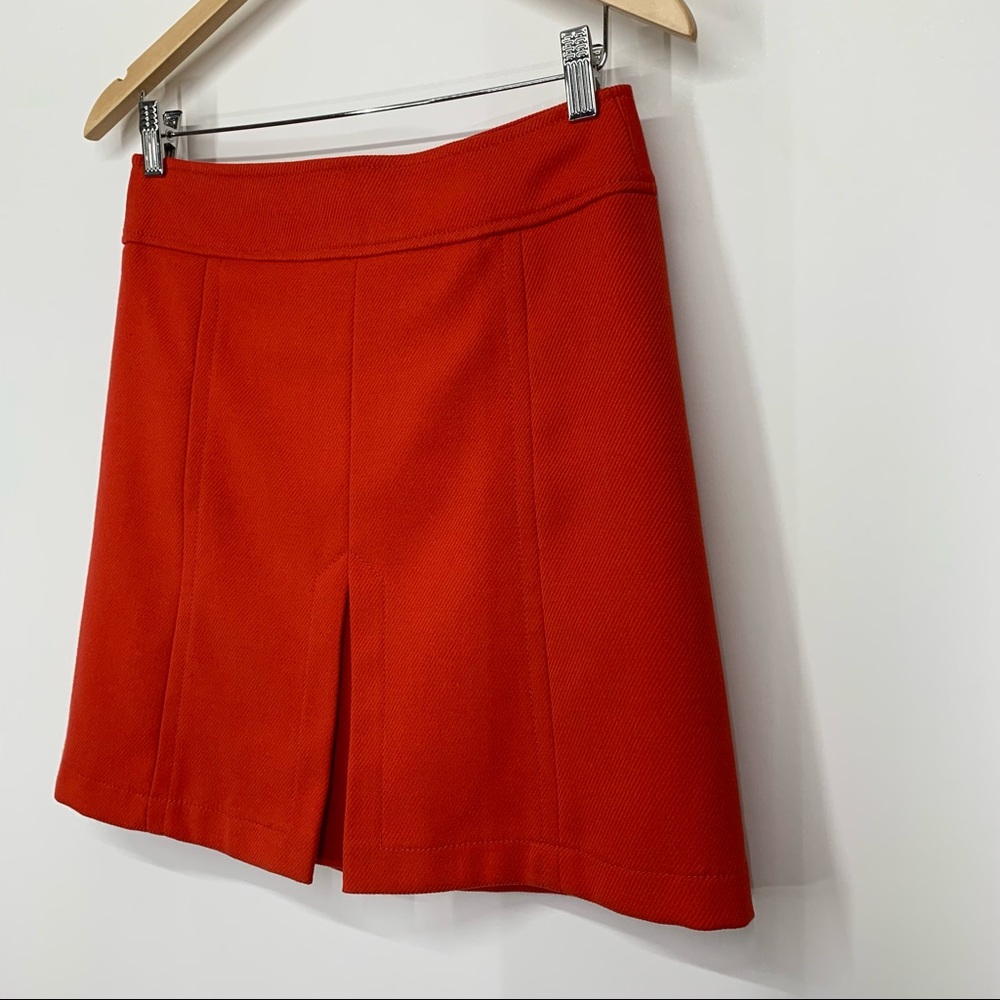 Loft Ann Taylor Solid Orange Slit Front Cross Wea… - image 4